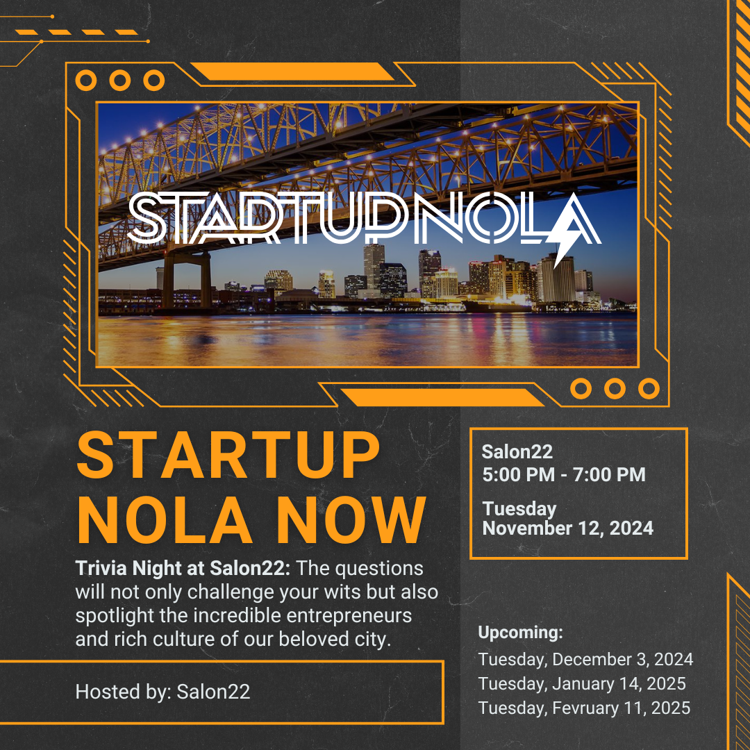 StartupNOLA meetup at Salon22